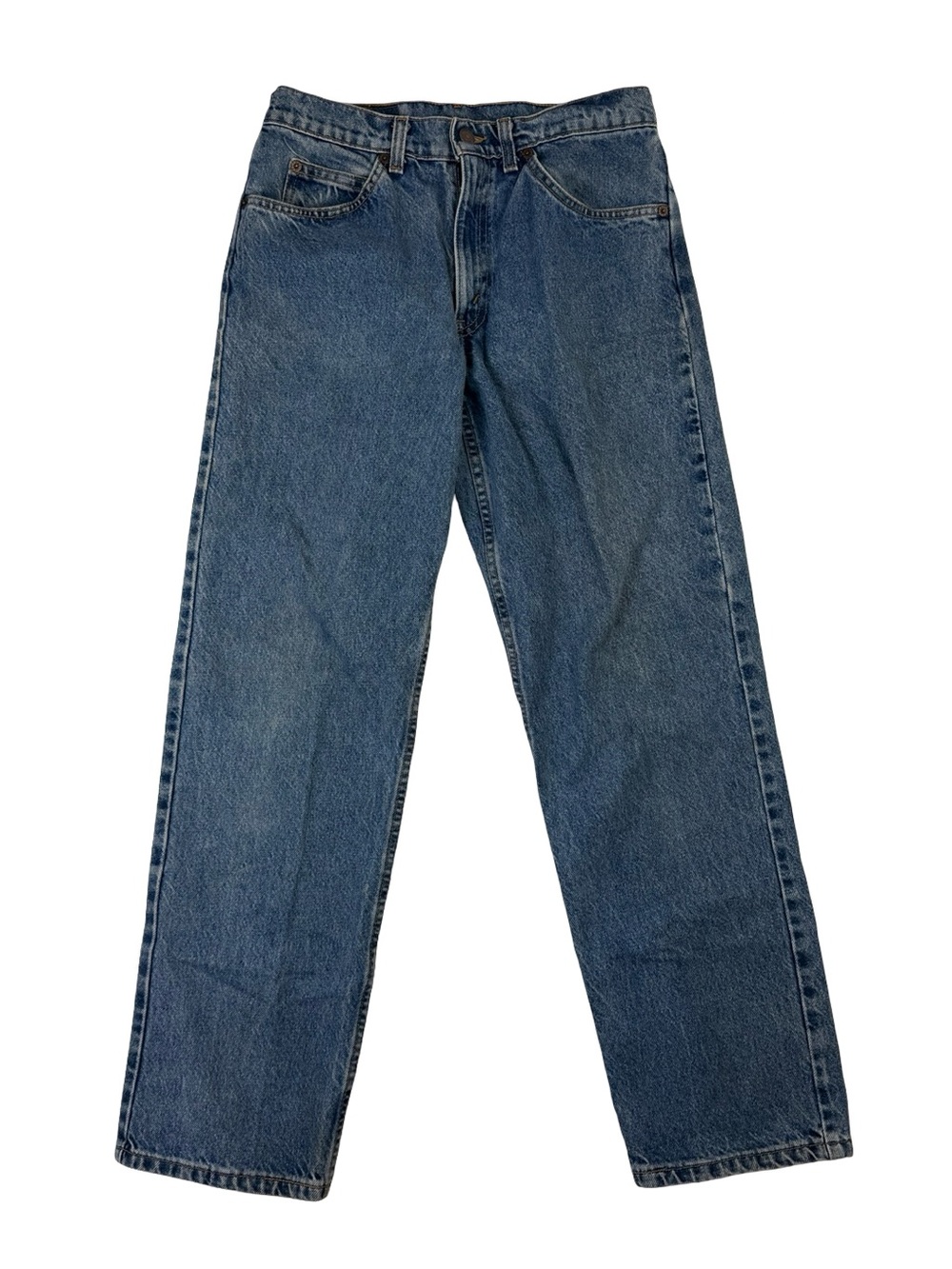 Vintage Levis 562 Jeans Teen 30 x 30 Orange Tab Loose Fit Student Made USA 90s